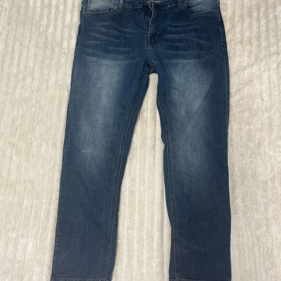 Stitches & Rivers Men's Blue Slim Fit Jeans Size 40x32 - Picture 1 of 10